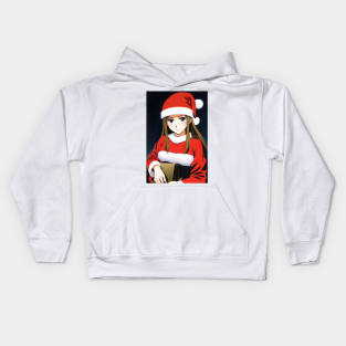 Santa Girl Kids Hoodie